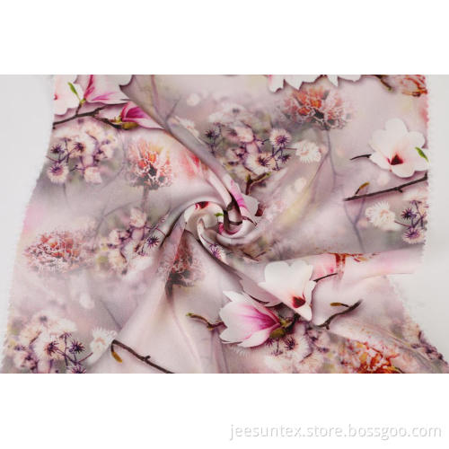 100% Ecovero Rayon Woven Printed Fabric